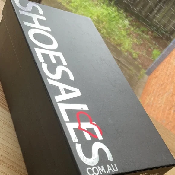 Silver and Black Sequin Glittery Heels - Picture 7 of 7